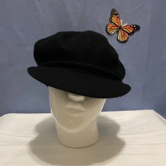 Wool News Boy Beret Hat - Picture 3 of 5